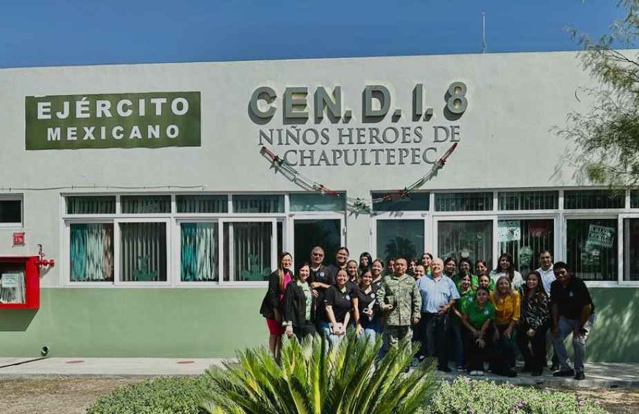 Visita al CENDI No 8 Niños Héroes de Chapultepec